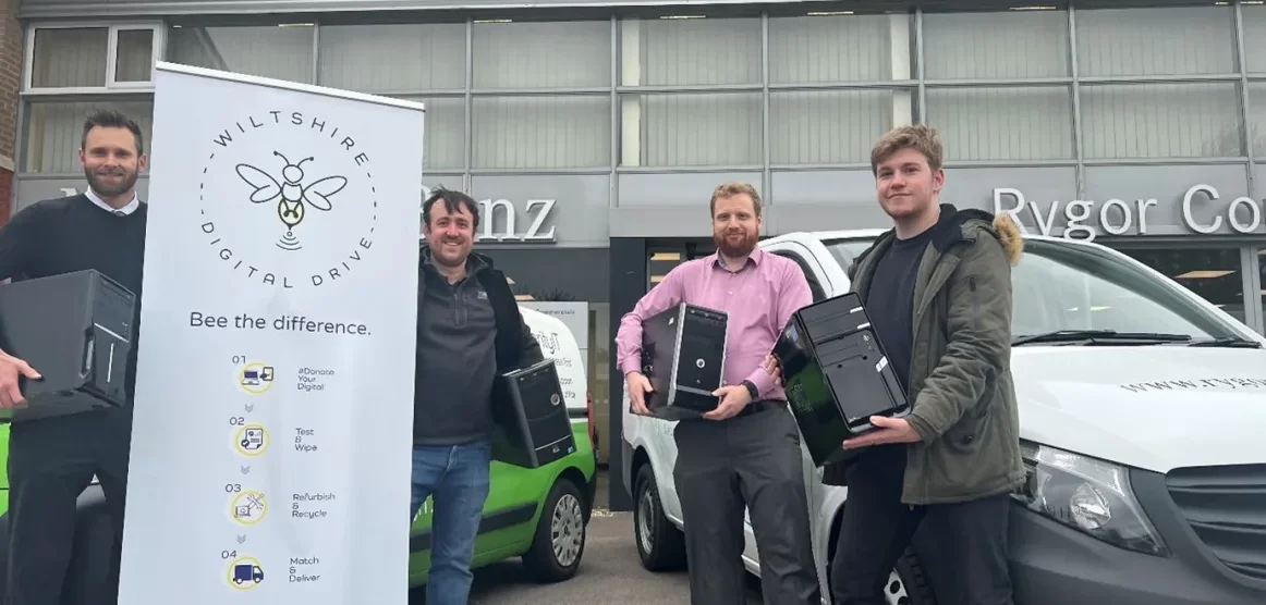 Rygor Recycles IT Equipment to Support Local Community Project